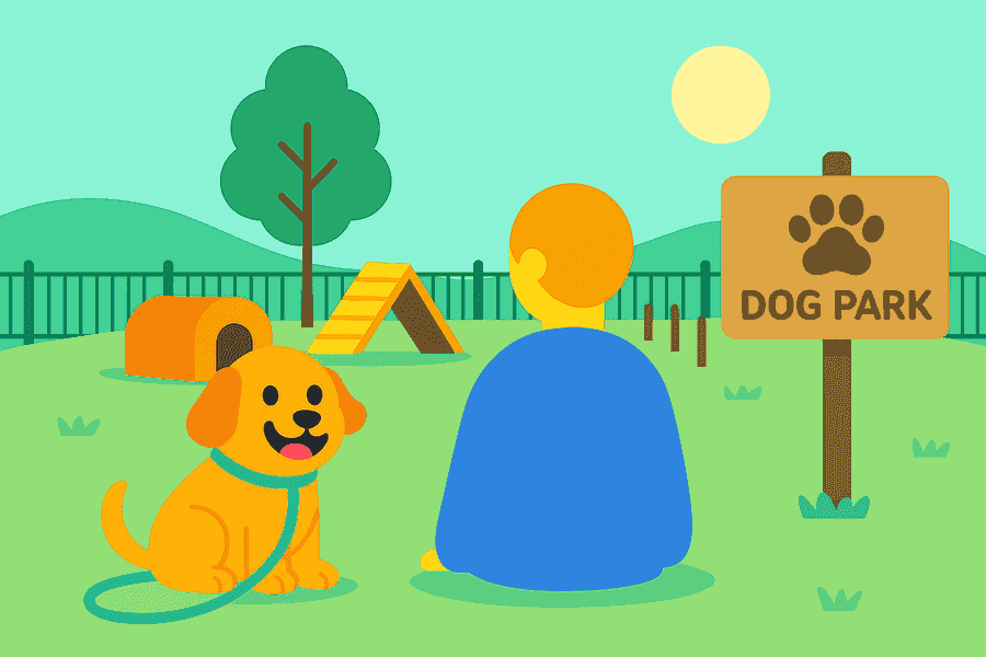 Mejora del parque canino de Bertamiráns